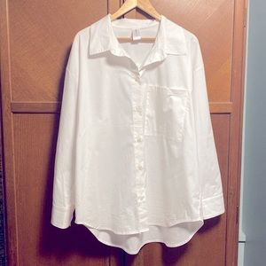 Smash + Tess Organic Cotton White Blouse